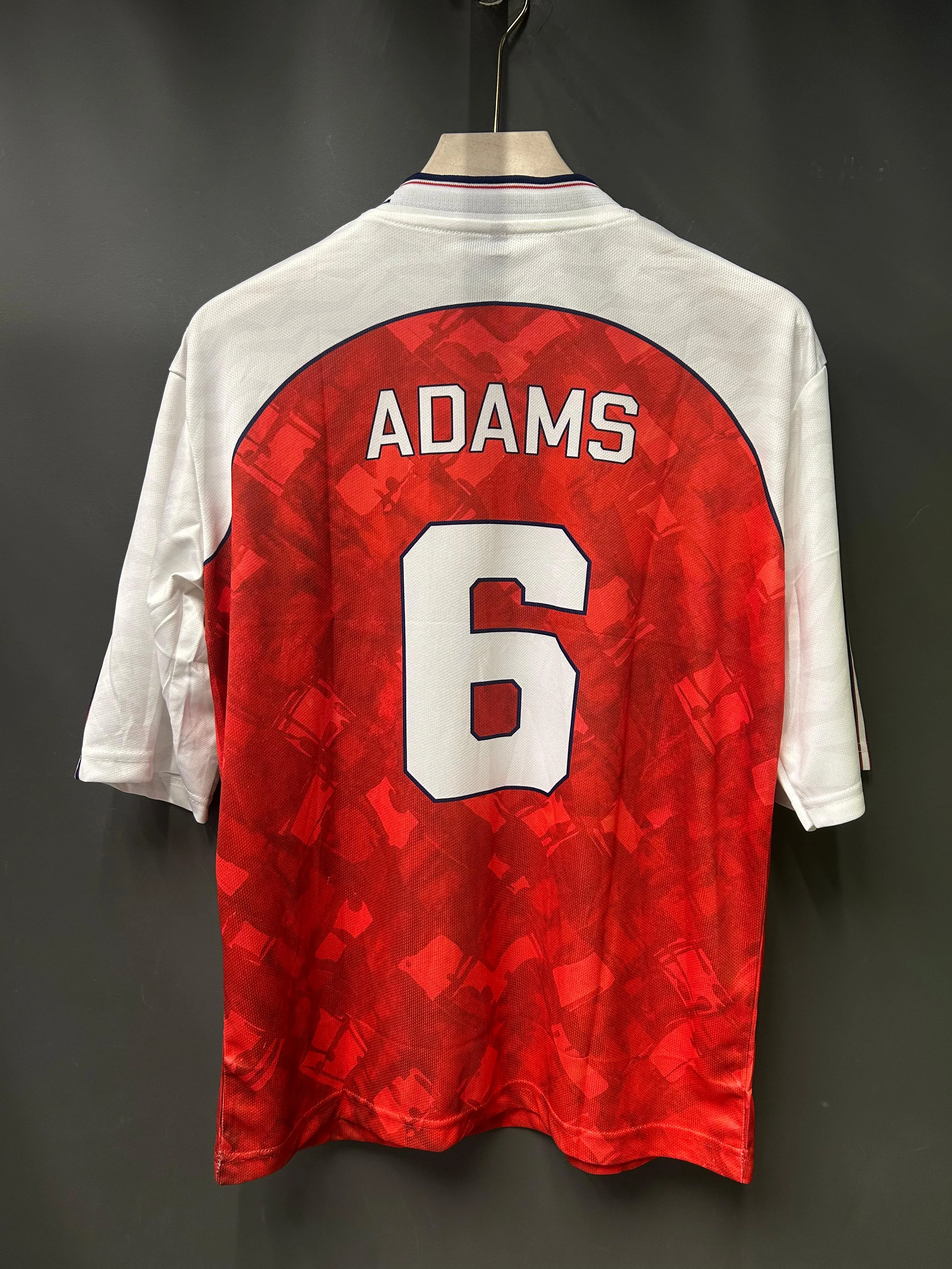 ADAMS ARSENAL 1990/92 HOME KIT FIVE SLEEV EMBROIDERY - Image 3
