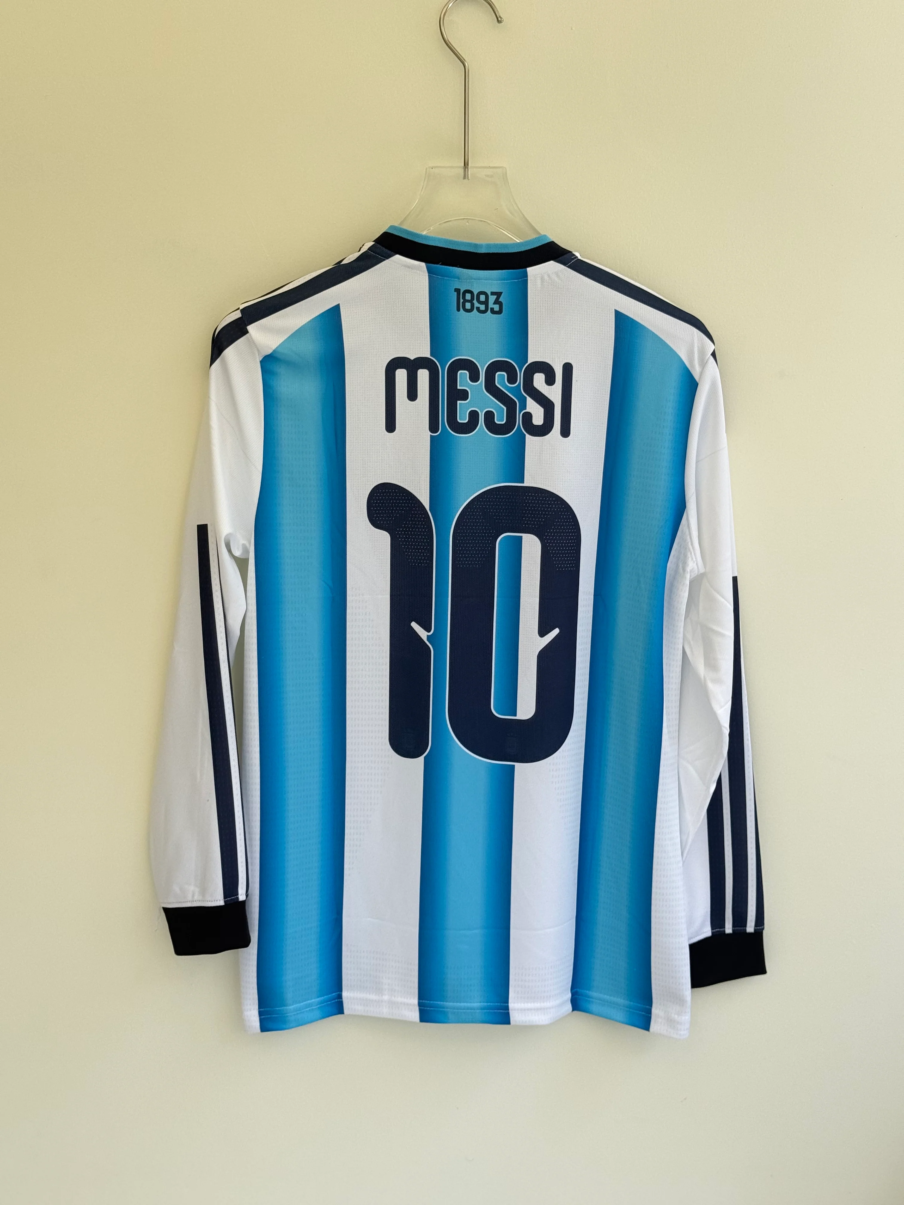 MESSI ARGENTINA WORLD CUP KIT 2026 HOME KIT FULL SLEEV EMBROIDERY - Image 3