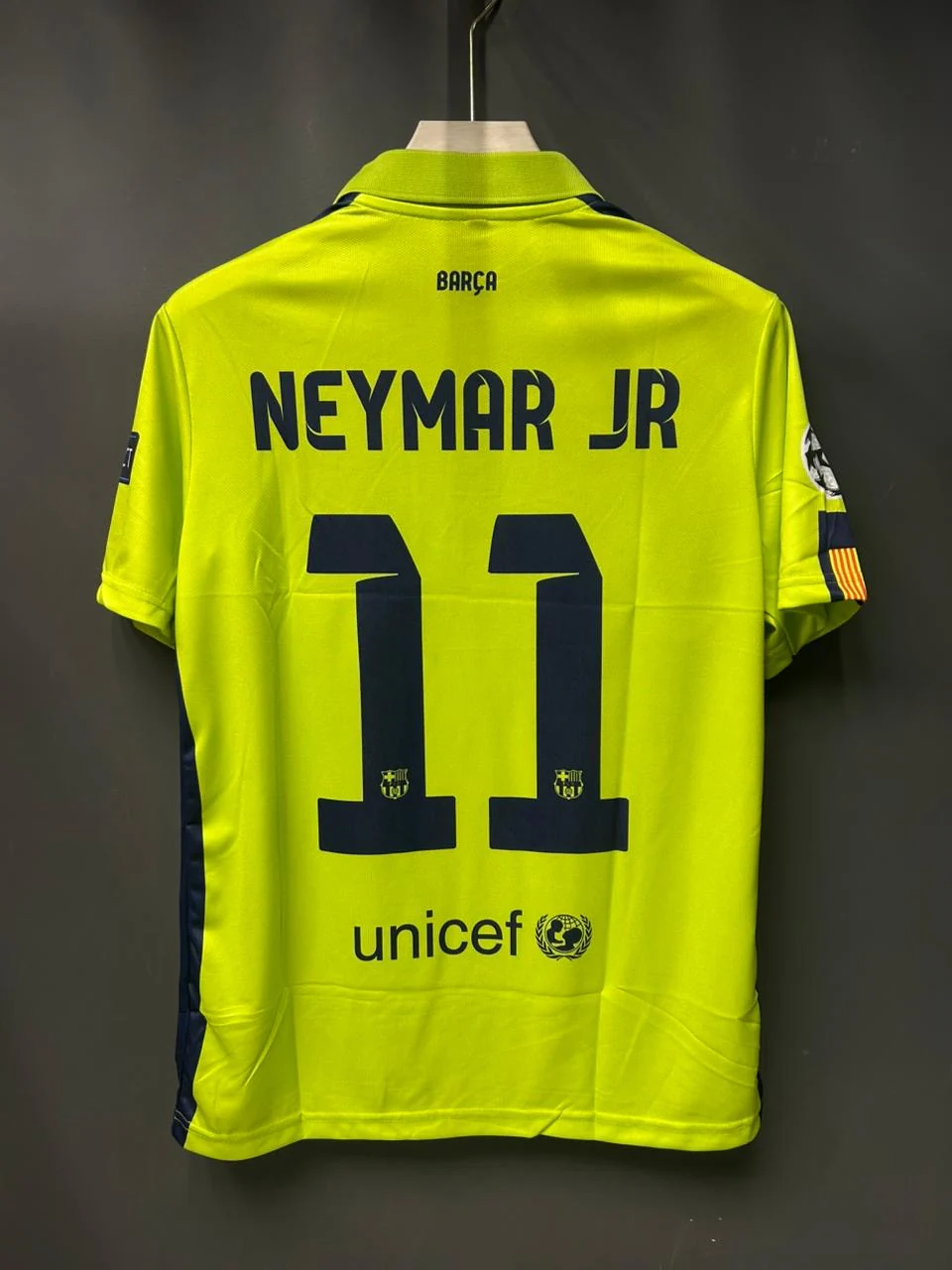 NEYMAR BARCELONA 2014/15 THIRD KIT POLO EMBROIDERY - Image 3