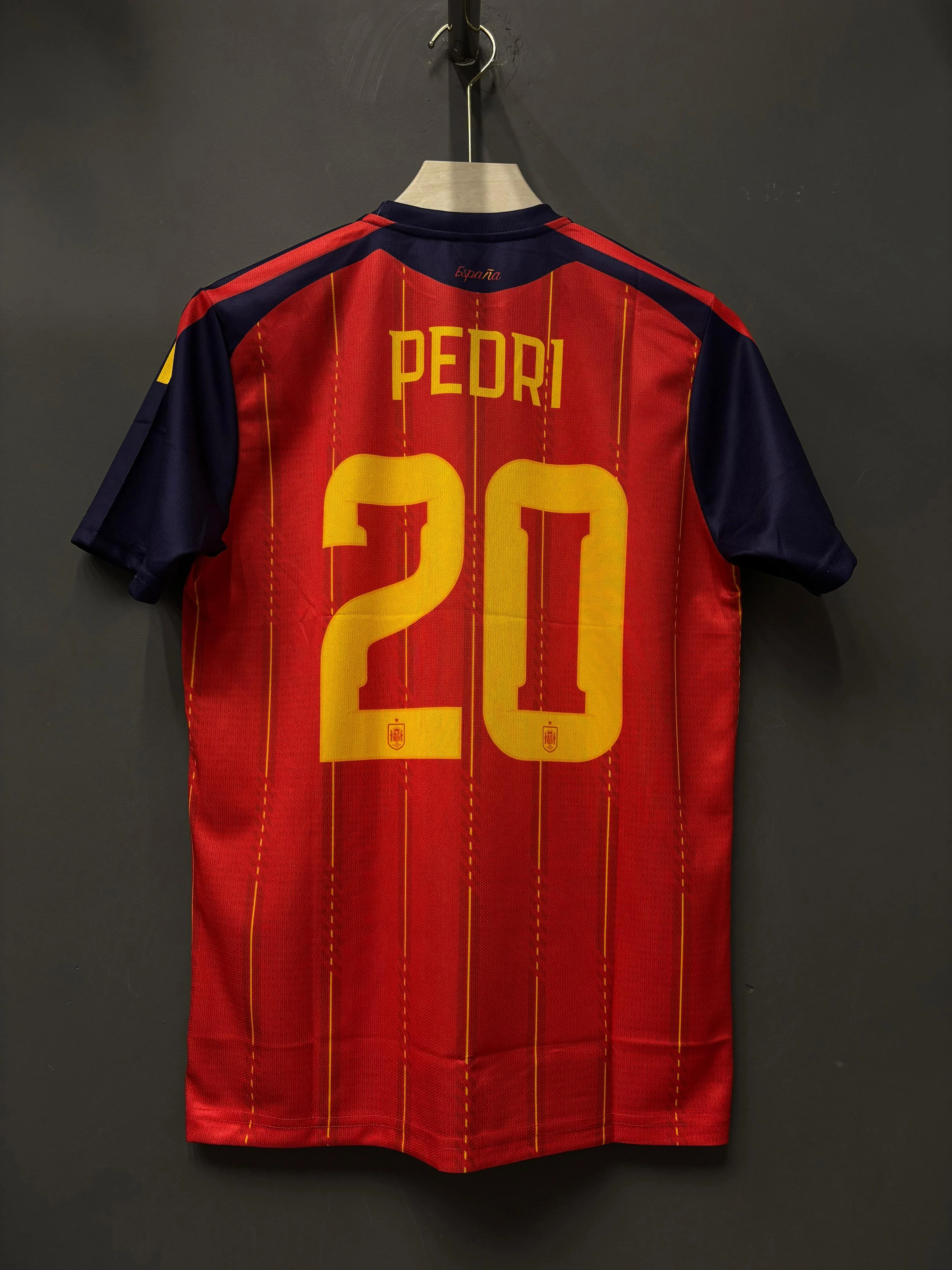 PEDRI SPAIN 2026 WORLD CUP HOME KIT EMBROIDERY - Image 3