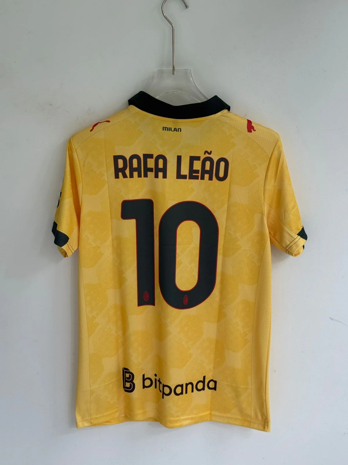 RAFA LEAO AC MILAN 25/26 THIRD KIT POLO EMBROIDERY - Image 3
