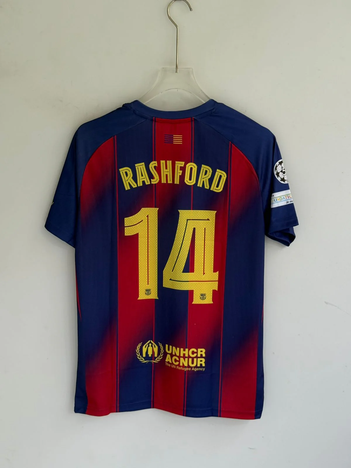 RASHFORD BARCELONA 25/26 HOME KIT EMBROIDERY - Image 3