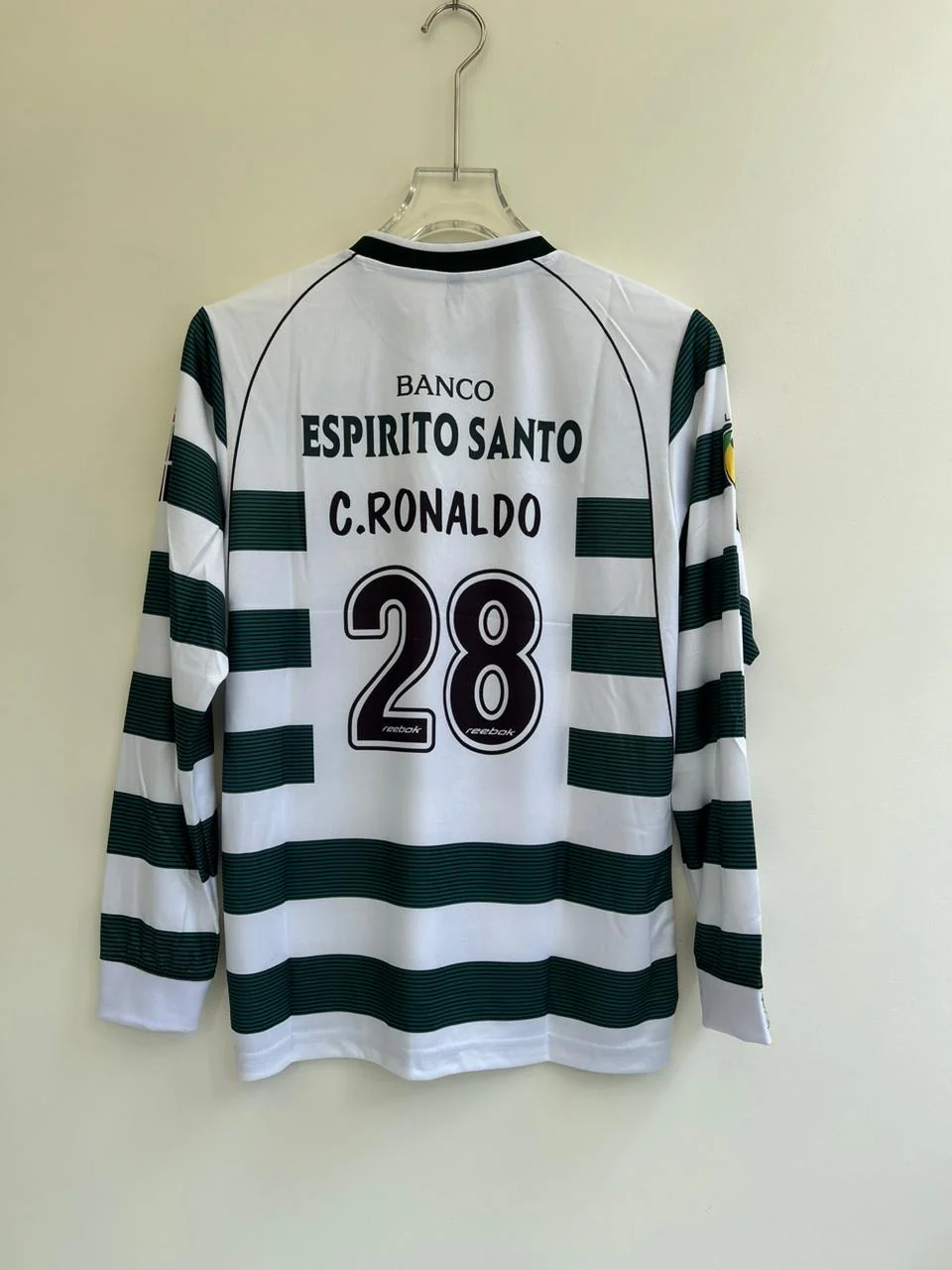 RONALDO SPORTING HOME  KIT FULL SLEEV EMBROIDERY - Image 3